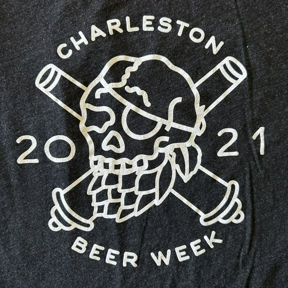 Charleston South Carolina 2021 Beer Week T Shirt Size 2 XL - Picture 1 of 2
